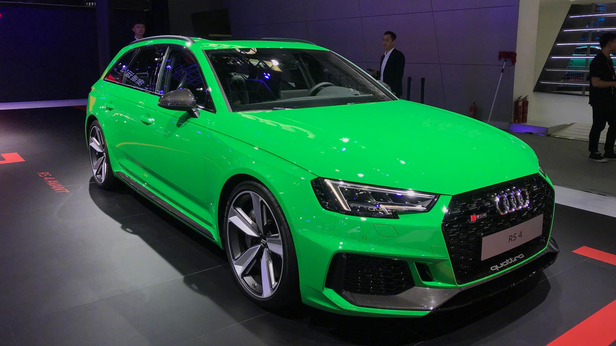 奥迪rs4——最强买菜车的小弟弟,搭载2.9t v6双涡轮增压发动机