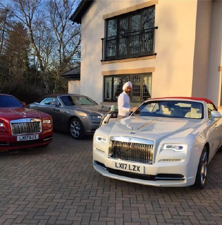 库里南全球首位车主鲁本·辛格(reuben singh)提车