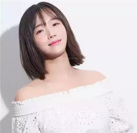 齐肩烫头发短发图片适合大脸女生