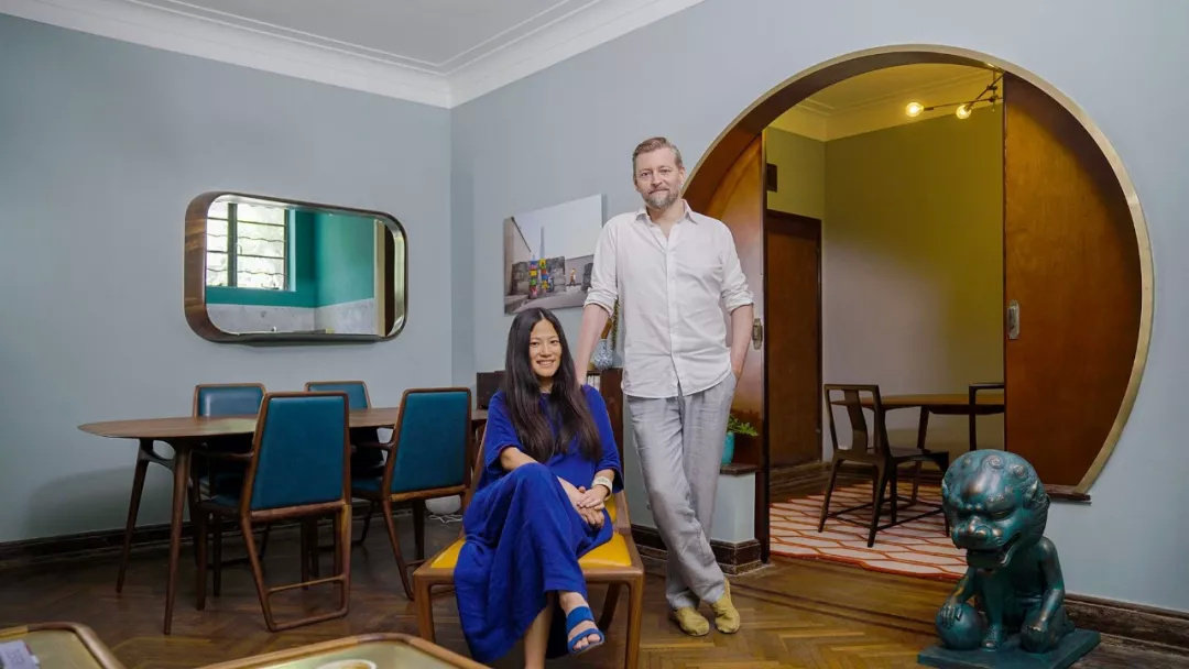 上海市区,夫妻花9000元租了一层楼,还带400㎡院子,美得让人羡慕|曹彬