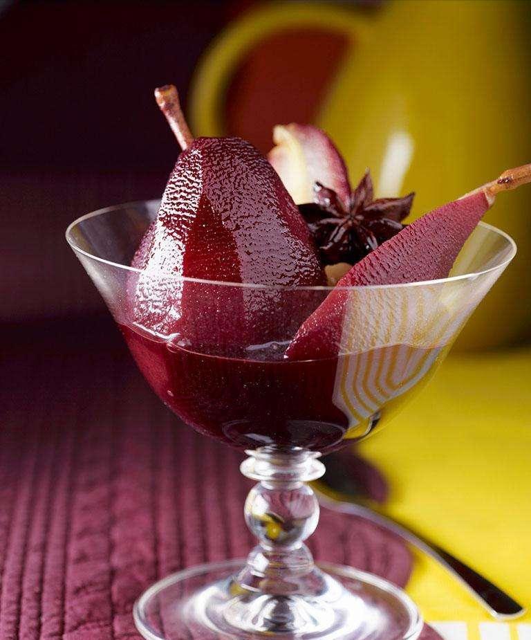 西餐:红酒炖梨,养颜护肤