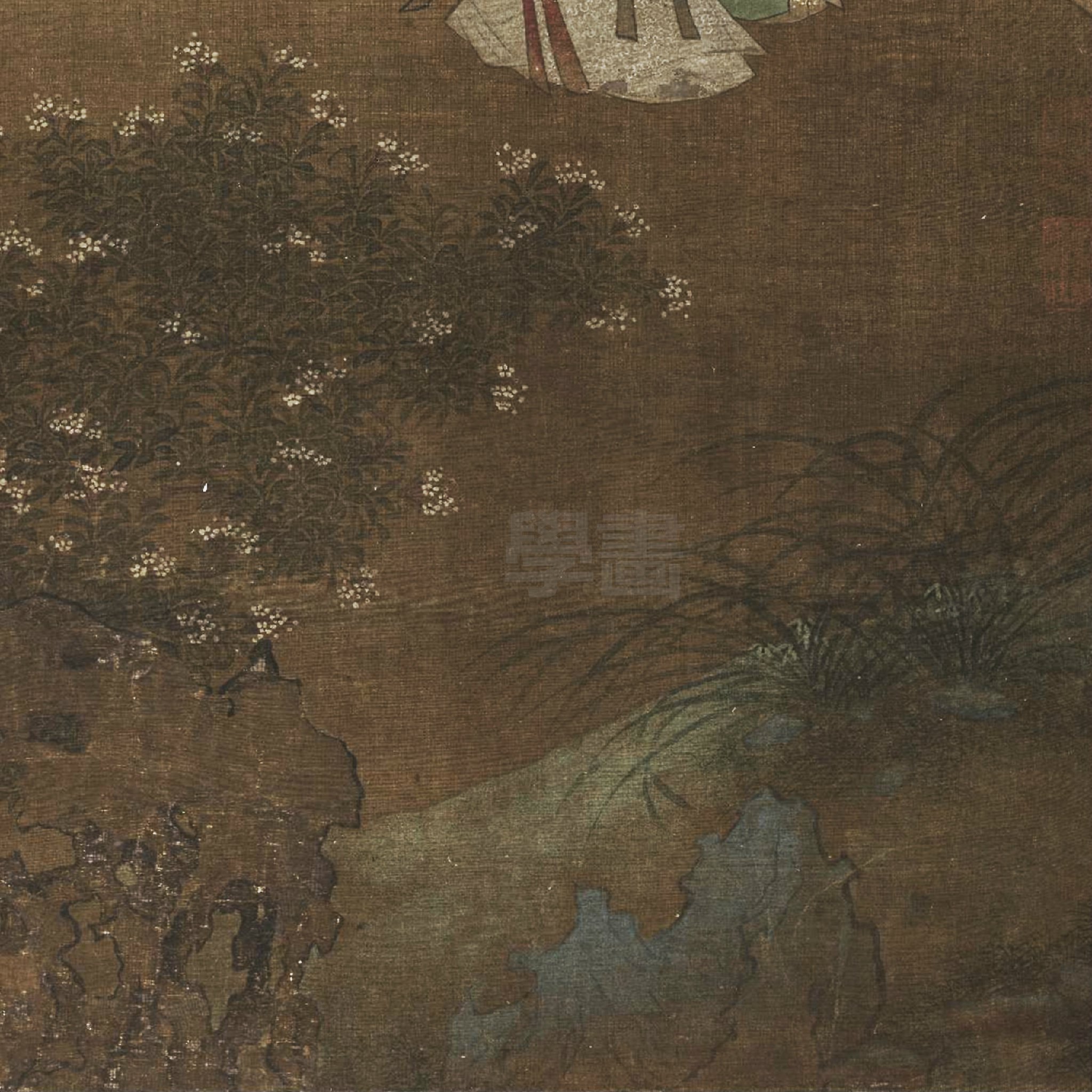 明仇珠女乐图高清大图