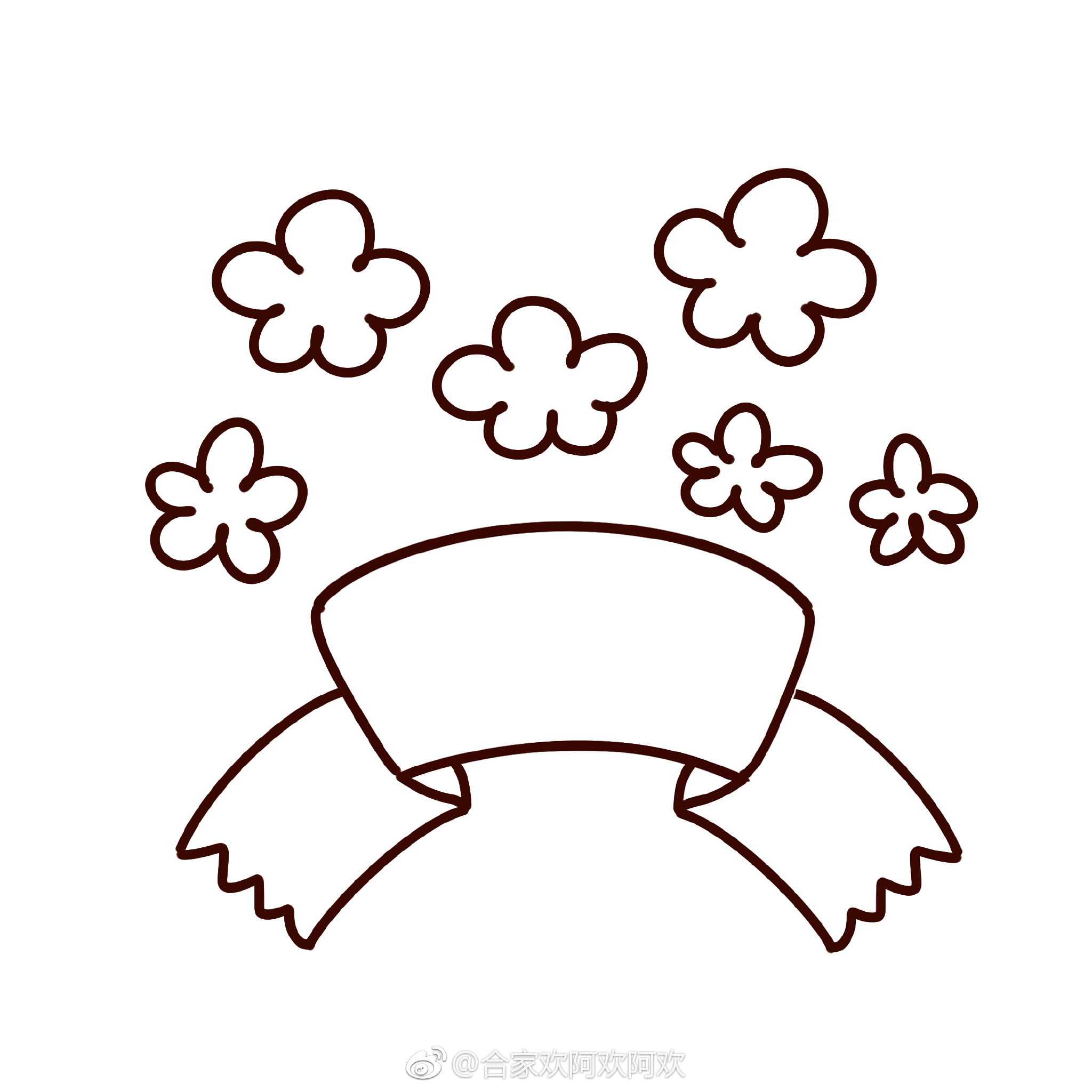 母亲节要到啦画一张简笔画小贺卡送给妈妈吧