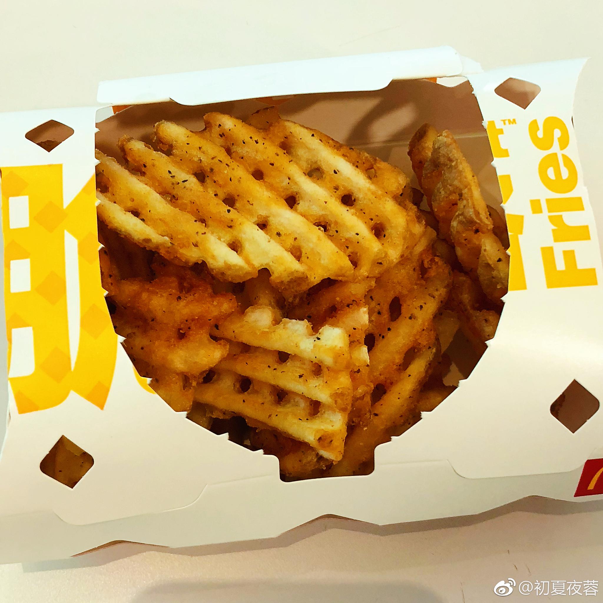 新品黄金脆薯格好吃!