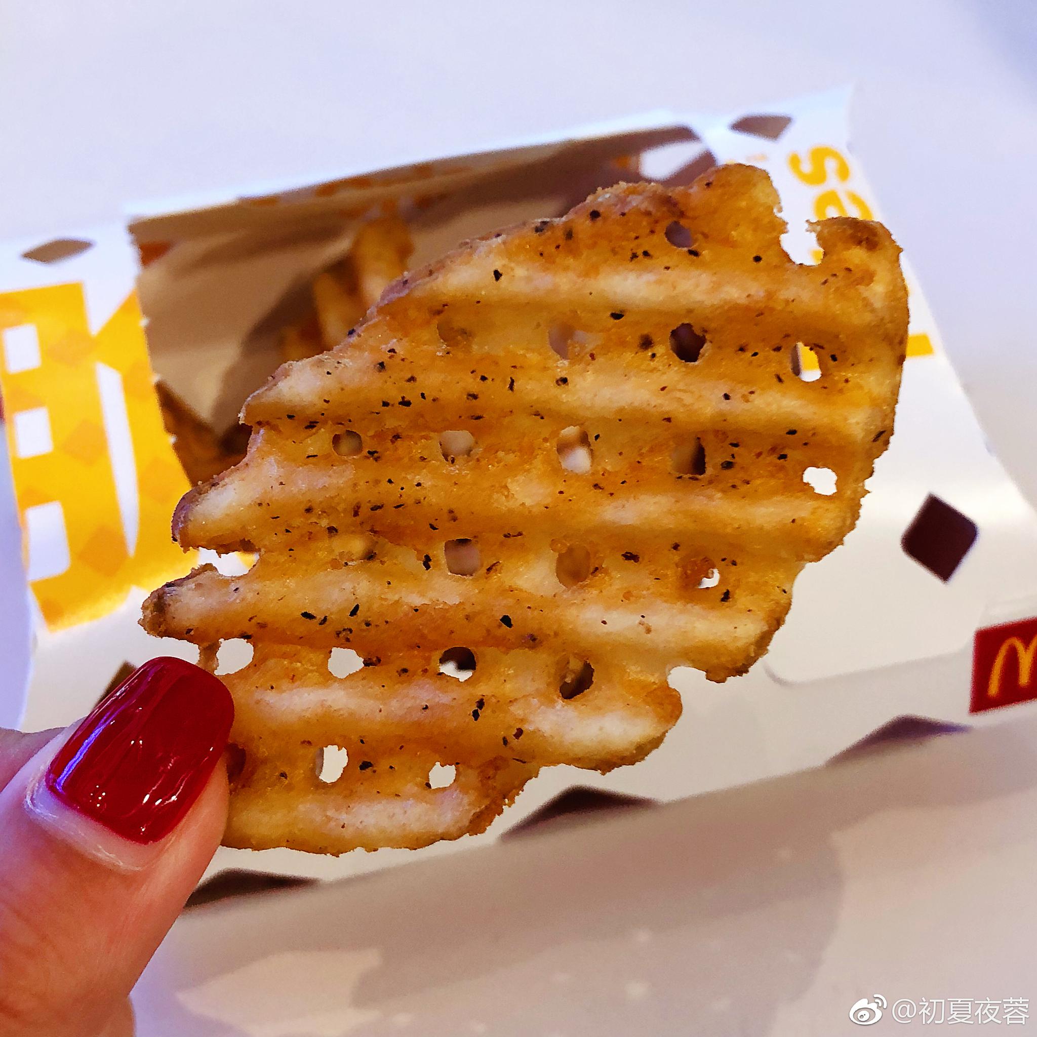 新品黄金脆薯格好吃!