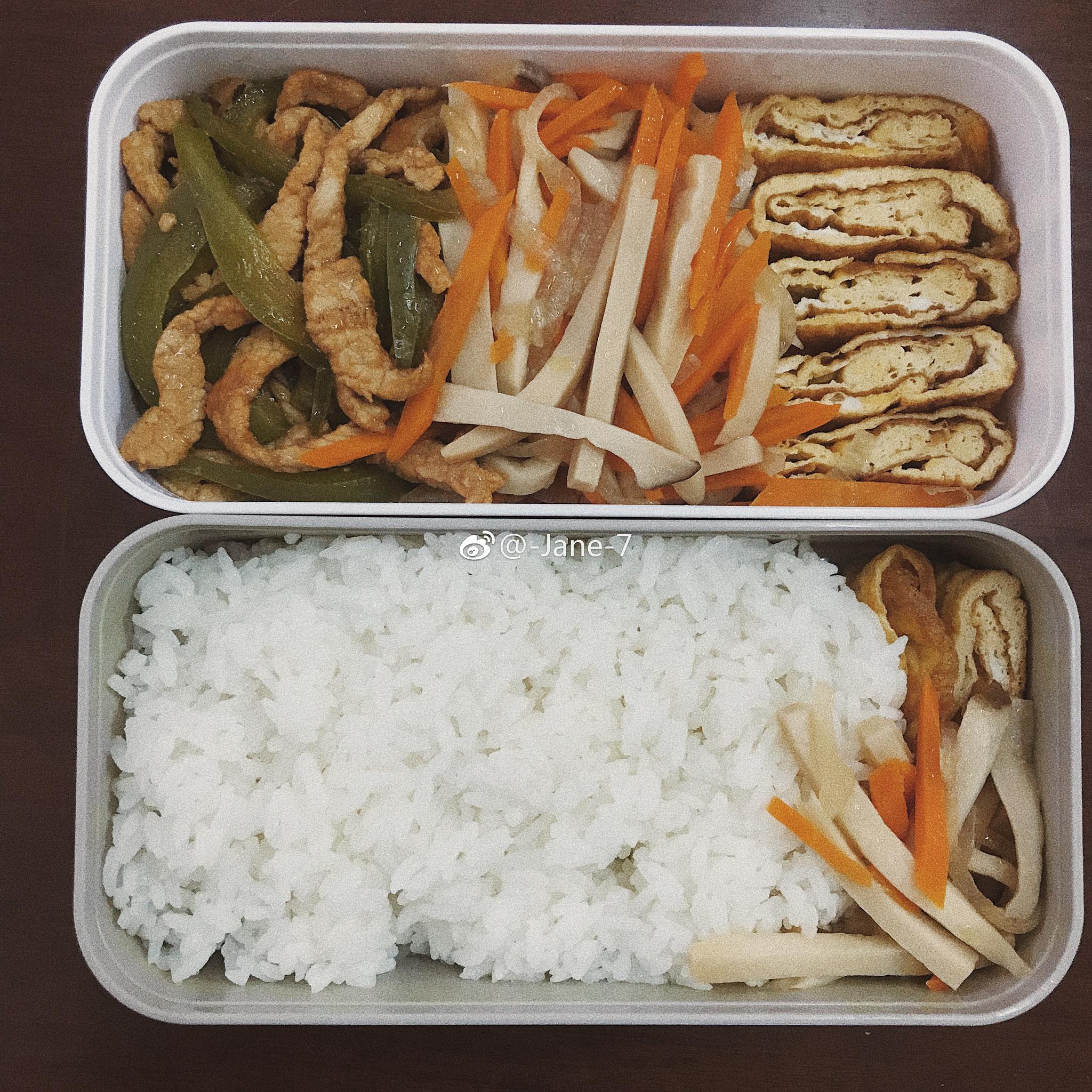 工作日.便当自制大概只是吃得健康 吃得心安