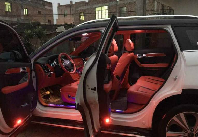 哈弗h6 coupe内饰改装