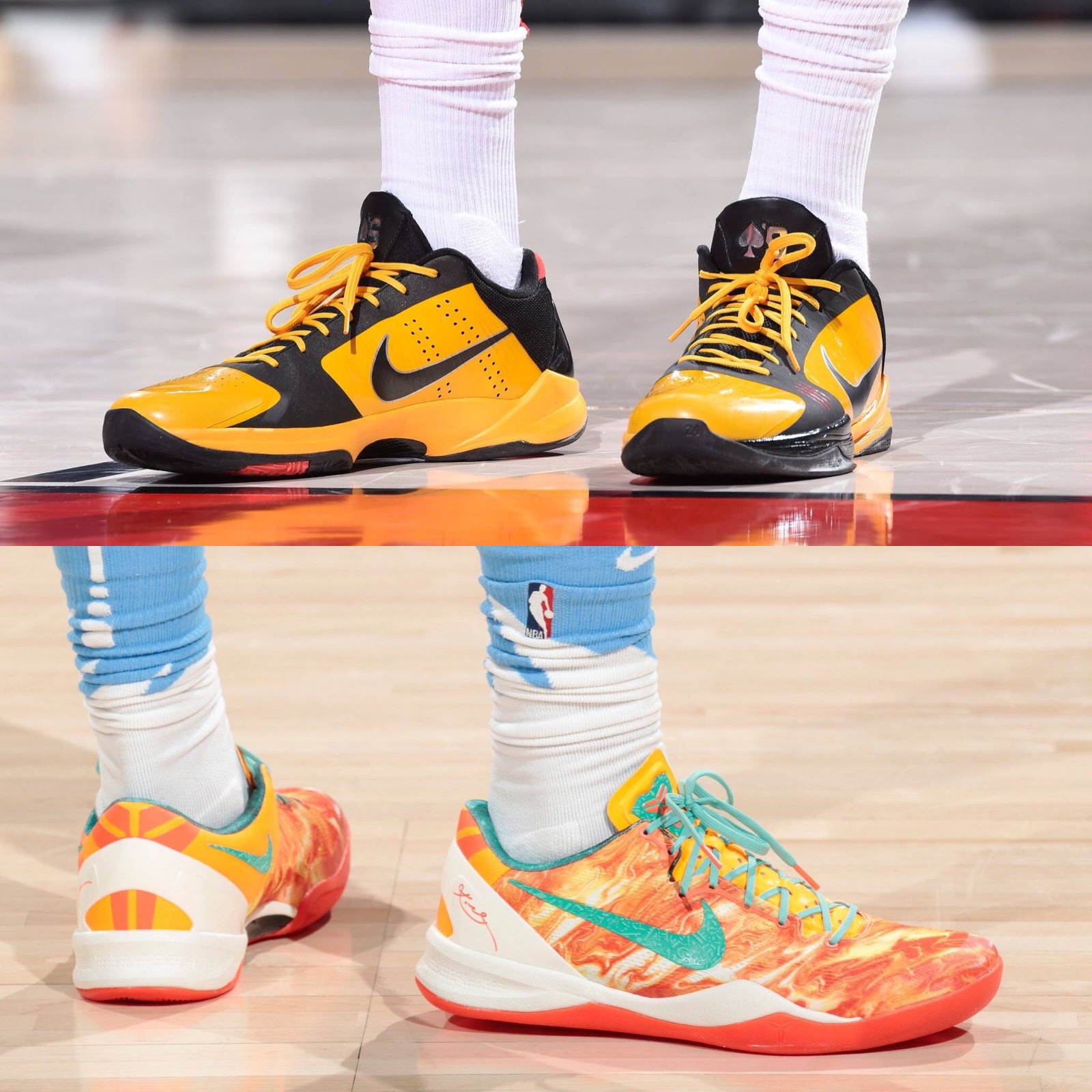 一周nba球星上脚战靴一览,哪双是你的最爱?_新浪看点