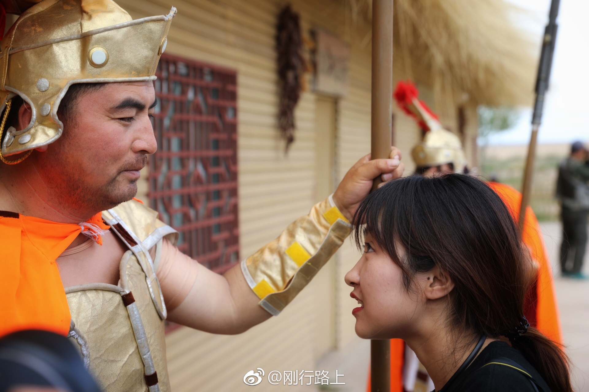 消失的古罗马军团骊靬古城身材高大蓝眼睛眼窝深陷