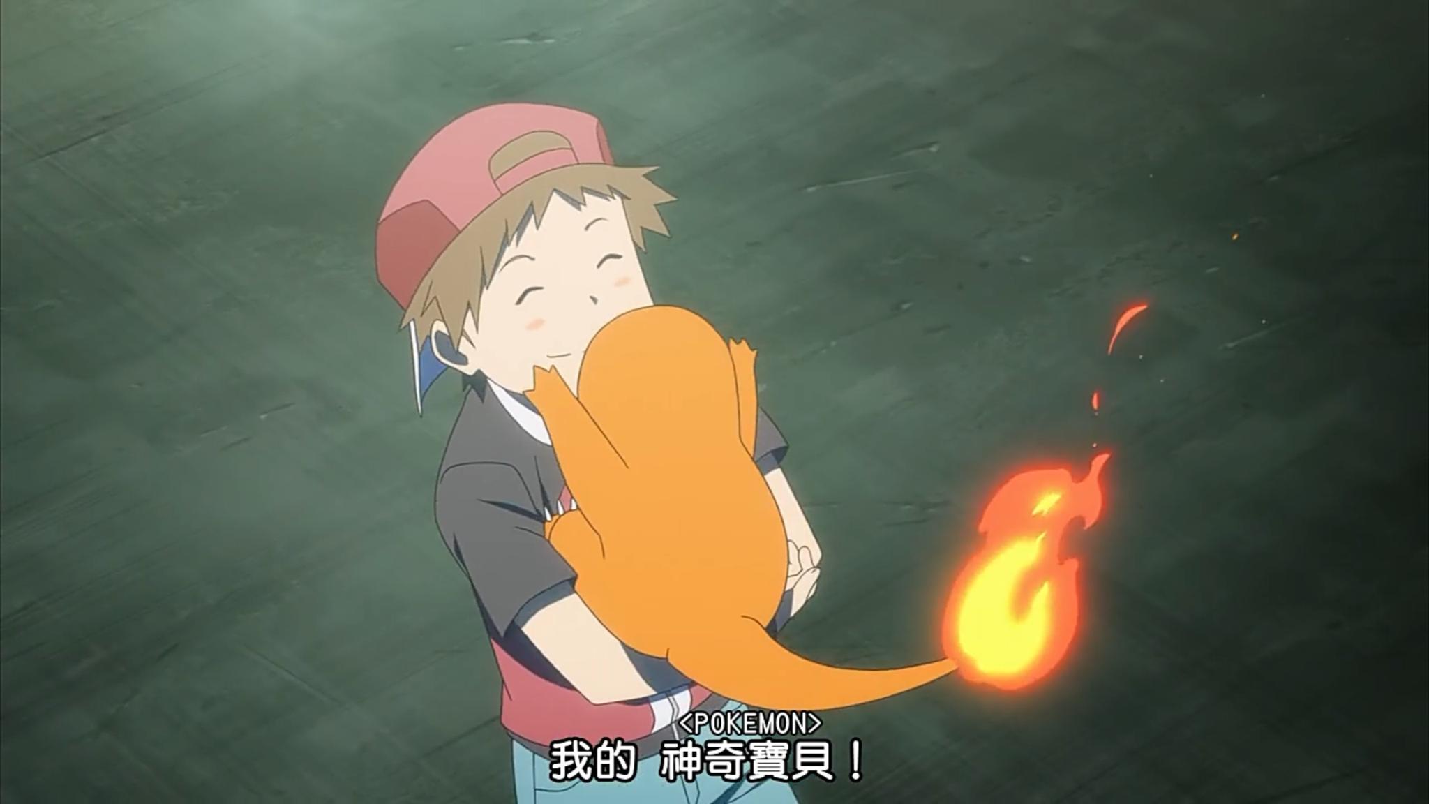 这部动漫作品看出一点端倪,就是小赤第一次到大木博士研究所的时候,他