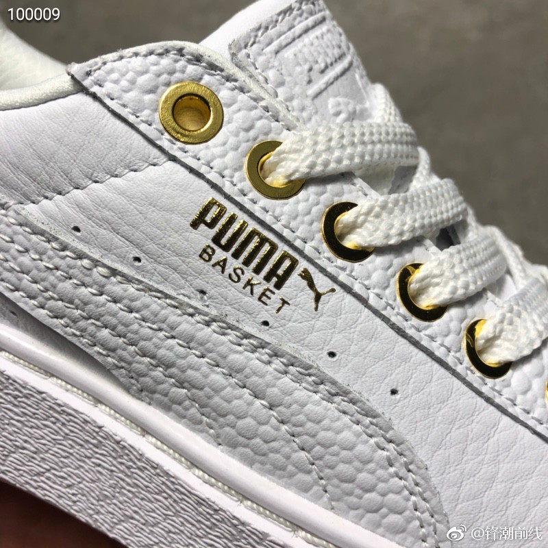 puma basket platform厚底休闲鞋