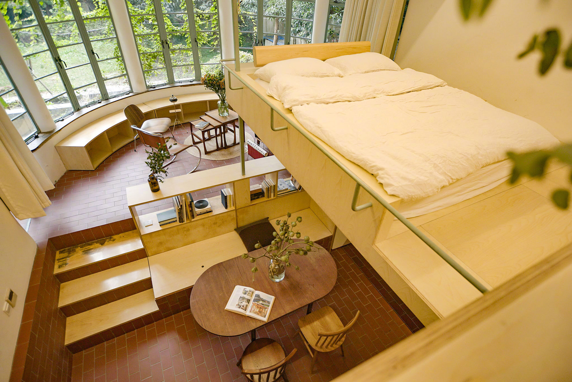 设计师cc的单身公寓,独居女生的loft典范