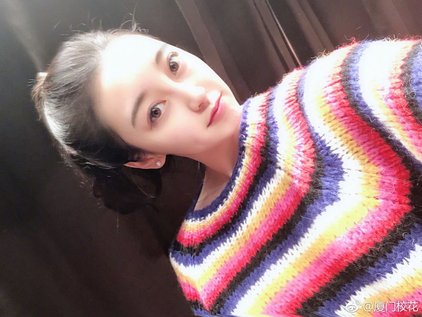 她叫李瑾轩, 95年,就读于中国民航飞行学院,身高165cm