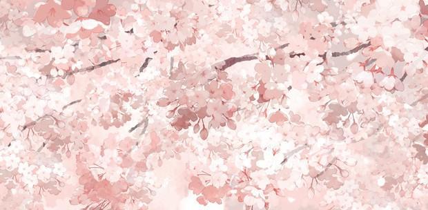 9张唯美治愈系的樱花日系插画美图好浪漫的感觉