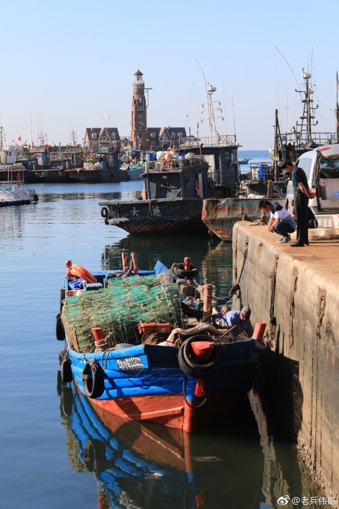 老兵伟哥 分享 9月1日,35度以北黄渤海开海的日子——大连老虎滩尤怂