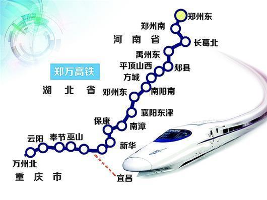 宜昌至郑万铁路联络线有望年内开工 湖北还有一大波高速公路
