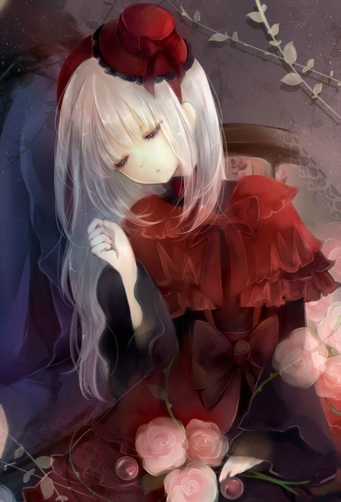 动漫二次元暗黑系美少女壁纸其实所有东西破碎都无法弥补