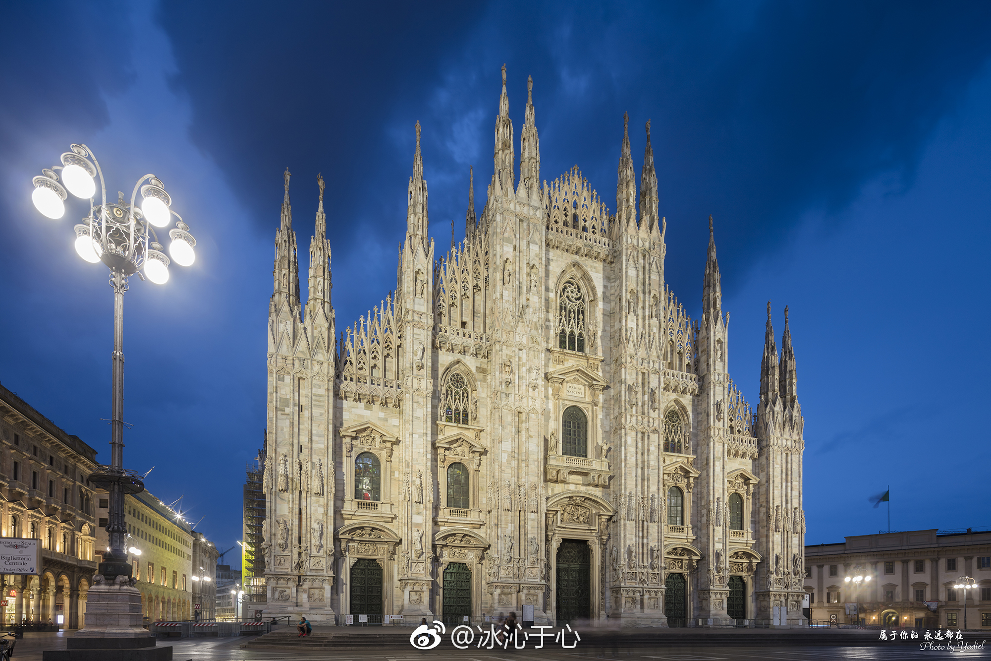 米兰大教堂,是世界五大教堂之一,世界上最大的哥特式建筑