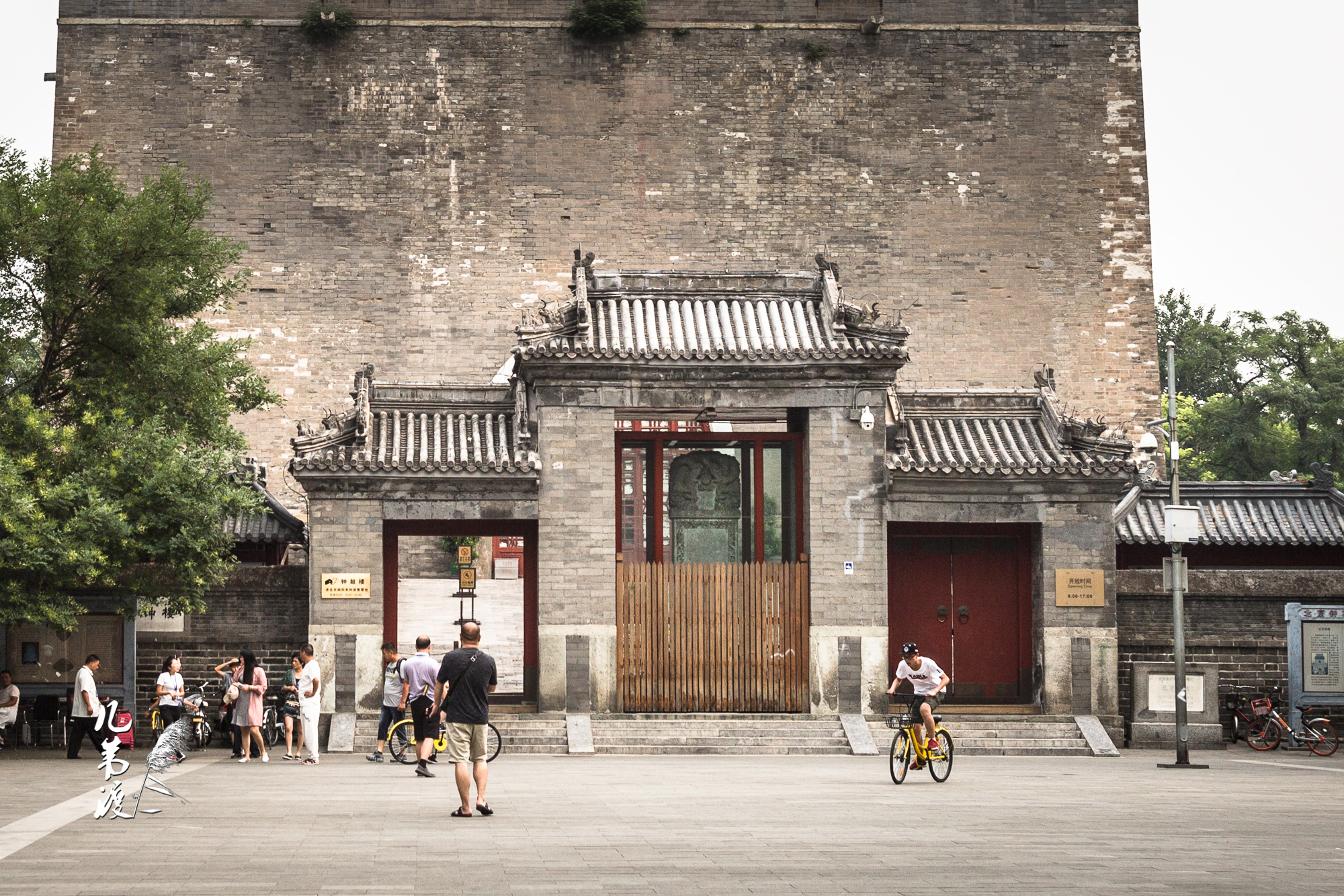 北京钟鼓楼,没上去过.