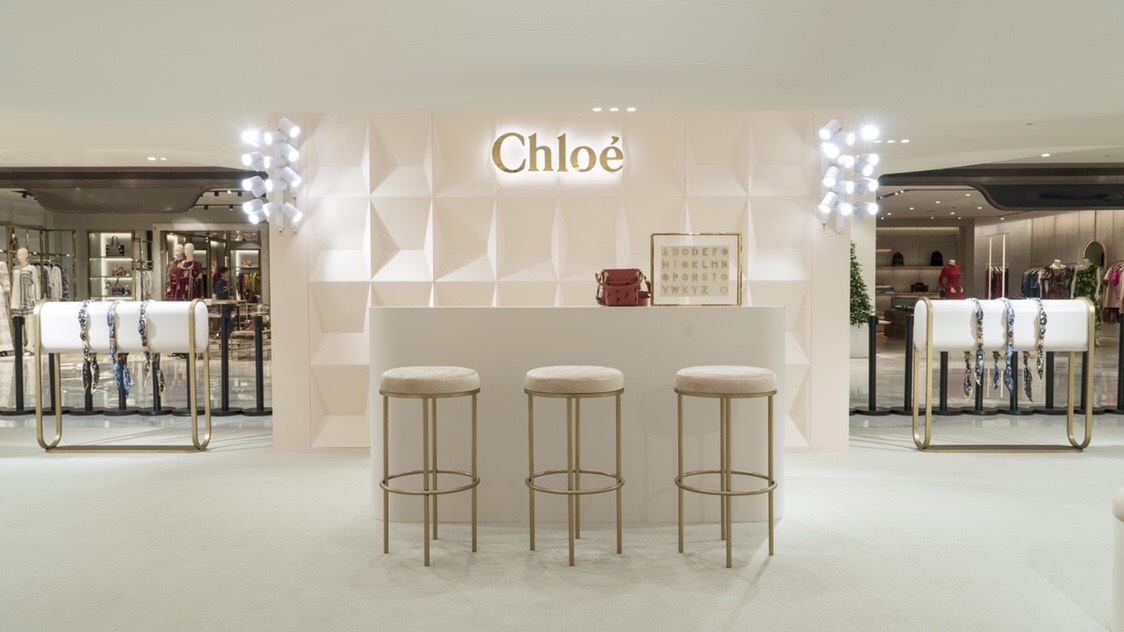 chloé 全新精品店于西安 skp盛大揭幕!