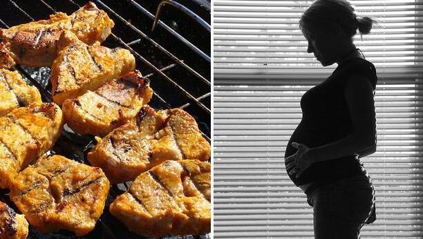 孕期没忍住吃了这个东西, 宝宝出生后妈妈吓得不敢认|烧烤|胎儿|宝宝