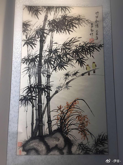 李勤书画作品展在太原举行