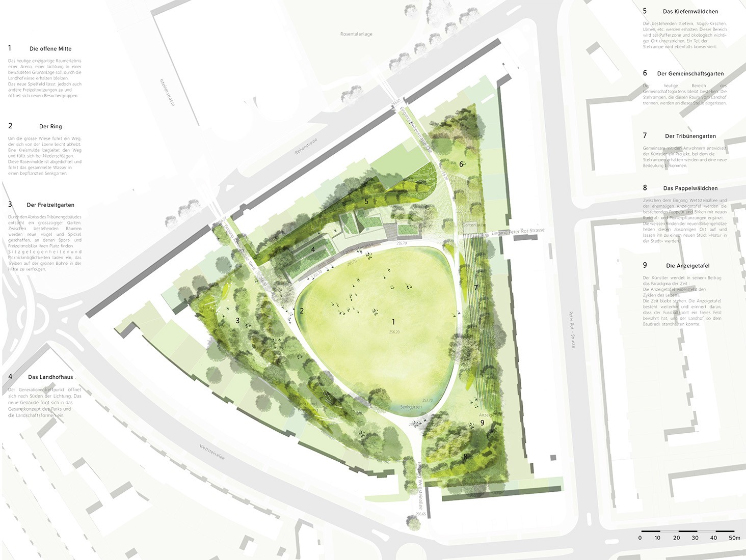 每日案例分享|三角形景观空间