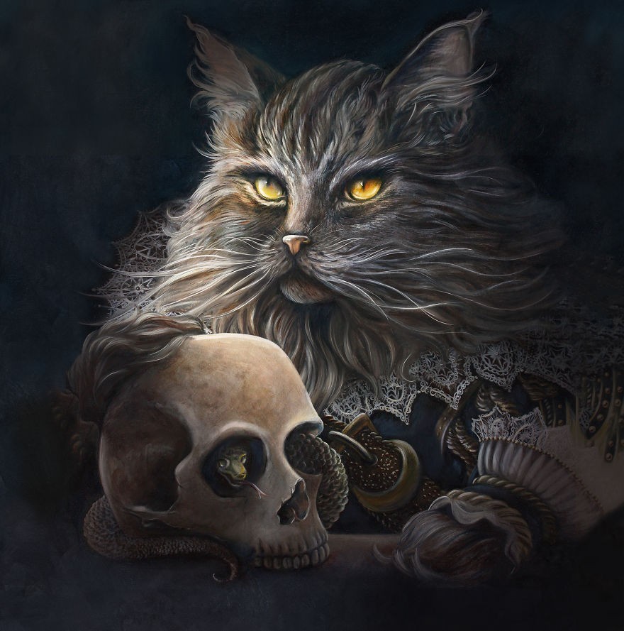 历史人物为灵感的拟人化动物