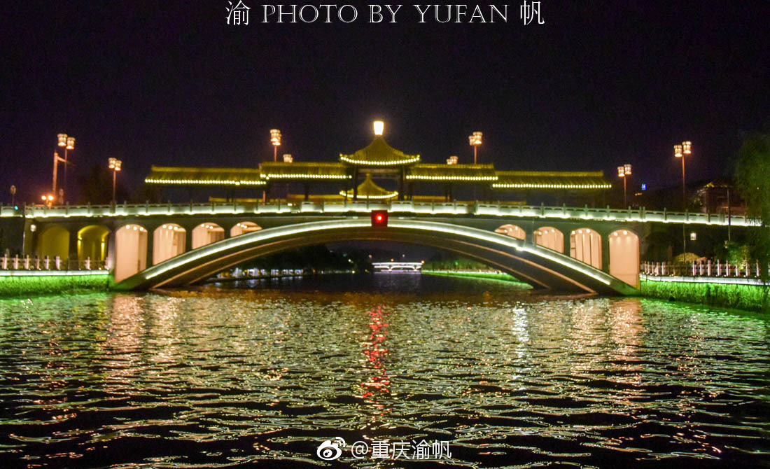 夜游扬州古运河