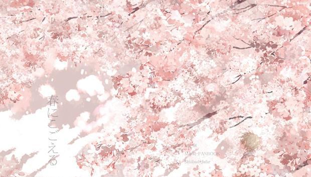 9张唯美治愈系的樱花日系插画美图好浪漫的感觉