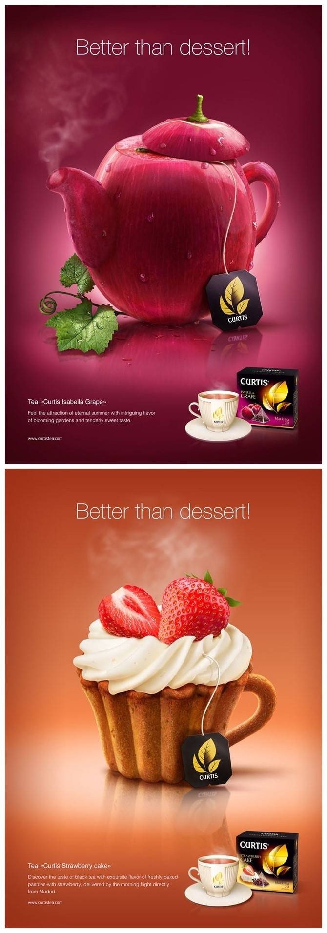 饮品平面创意广告欣赏