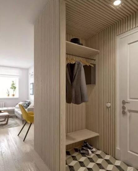 1:隔断式入户鞋柜