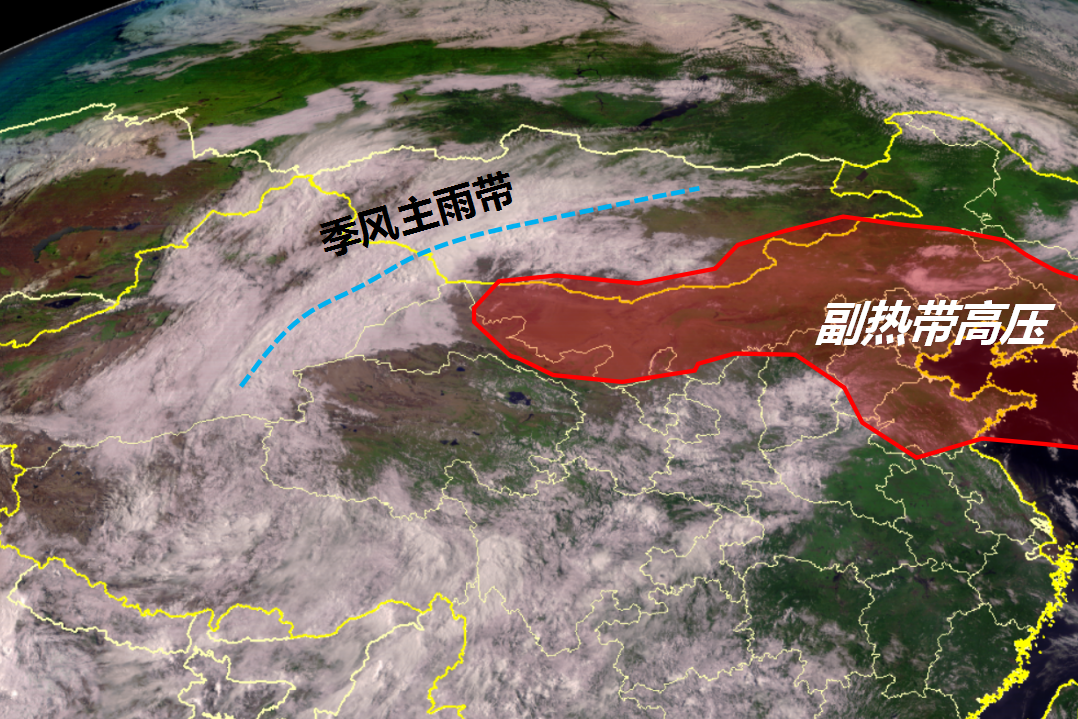 我国季风主雨带曾抵达新疆,哈密1小时下3年的雨