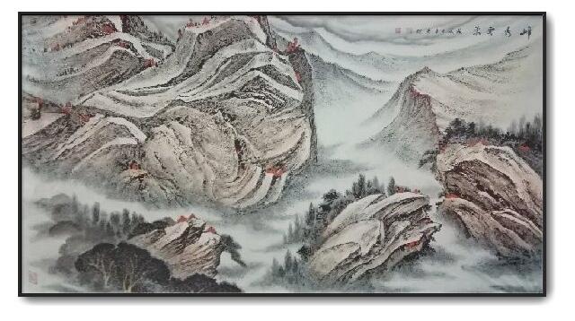 笔墨中国情--记实力派画家欧家友|山水|画家|绘画_新浪网