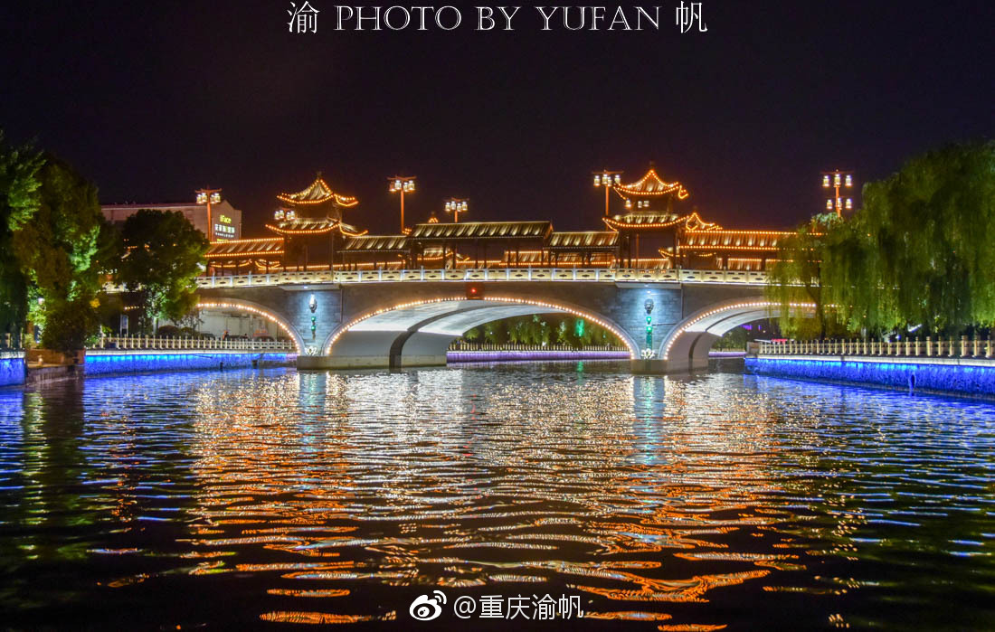 夜游扬州古运河