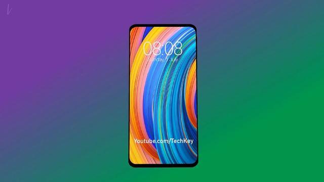 小米MIX3概念丑图:配屏下指纹识别 如果真这样