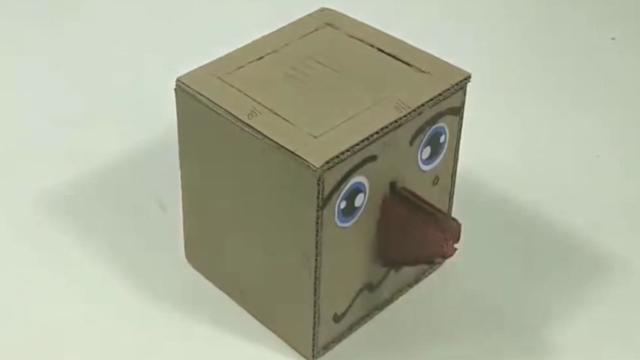 diy手工制作电动存钱罐,这简直太精致了,赶紧学起来