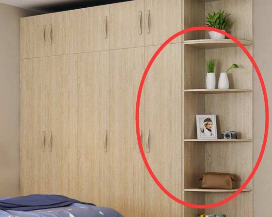 为什么有钱人衣柜都装成圆角型?听木工说完,懊悔家里装早了