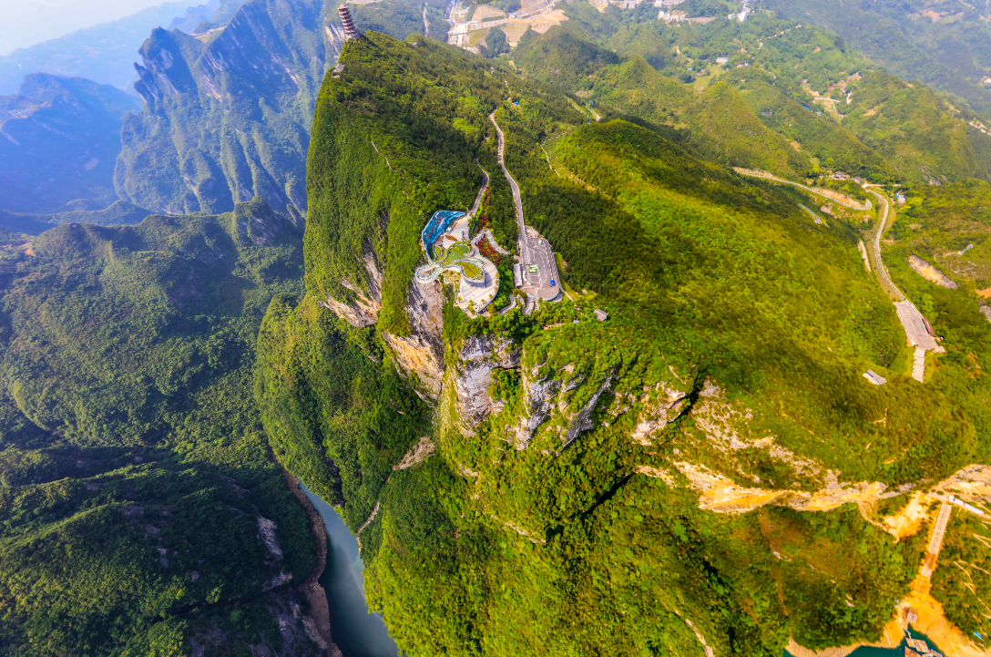 三峡大坝俯视图图片