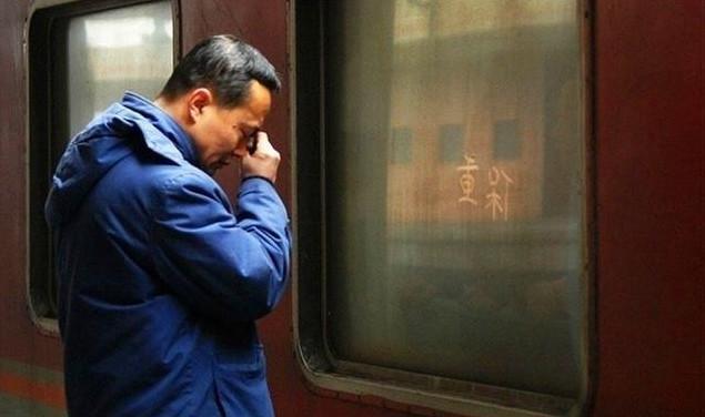 九张图直击那些离别的情景, 第五张看哭了多少人