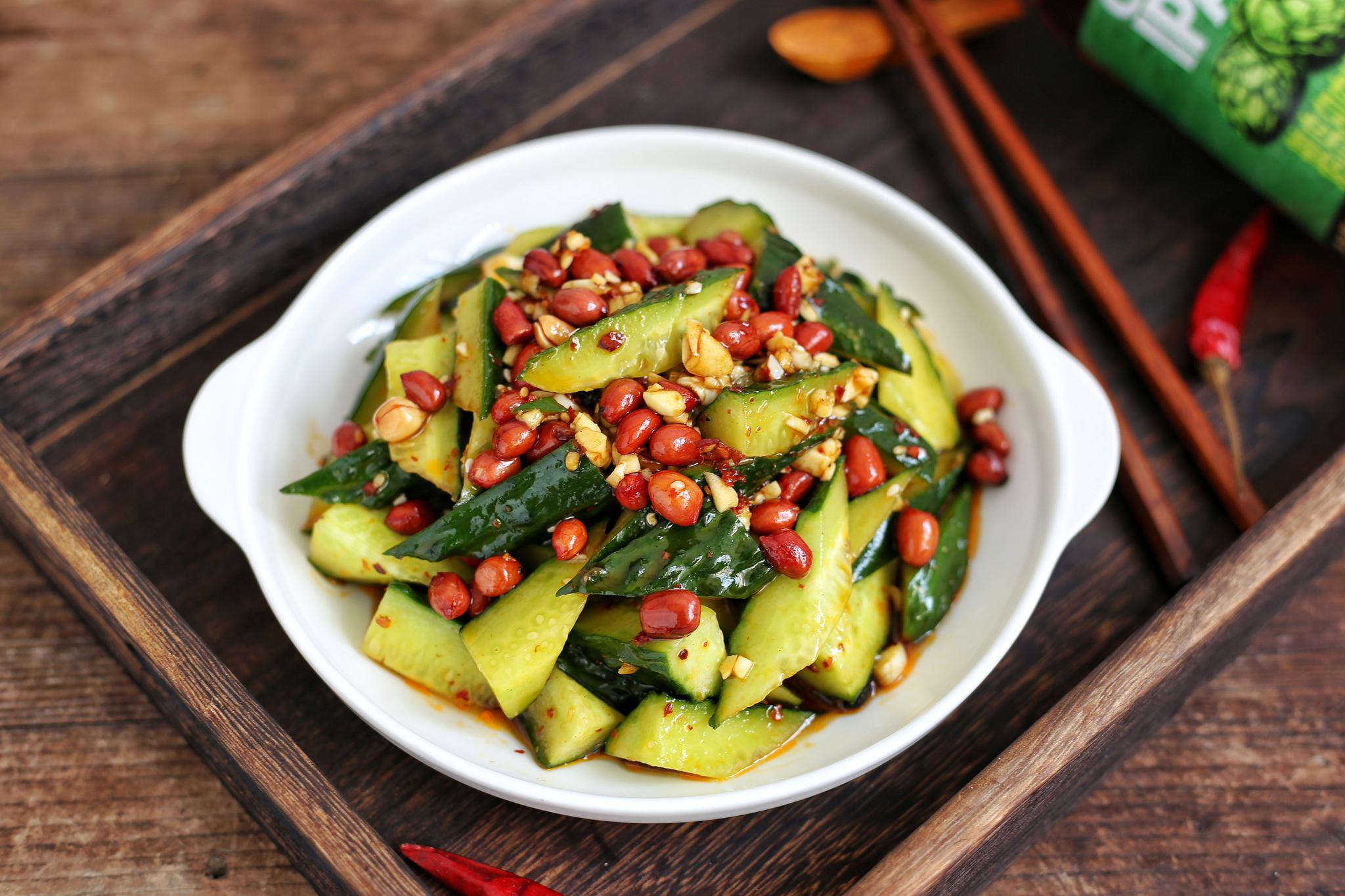 最馋人的黄瓜吃法,爽脆香辣,超级下酒,一顿10根也不够吃