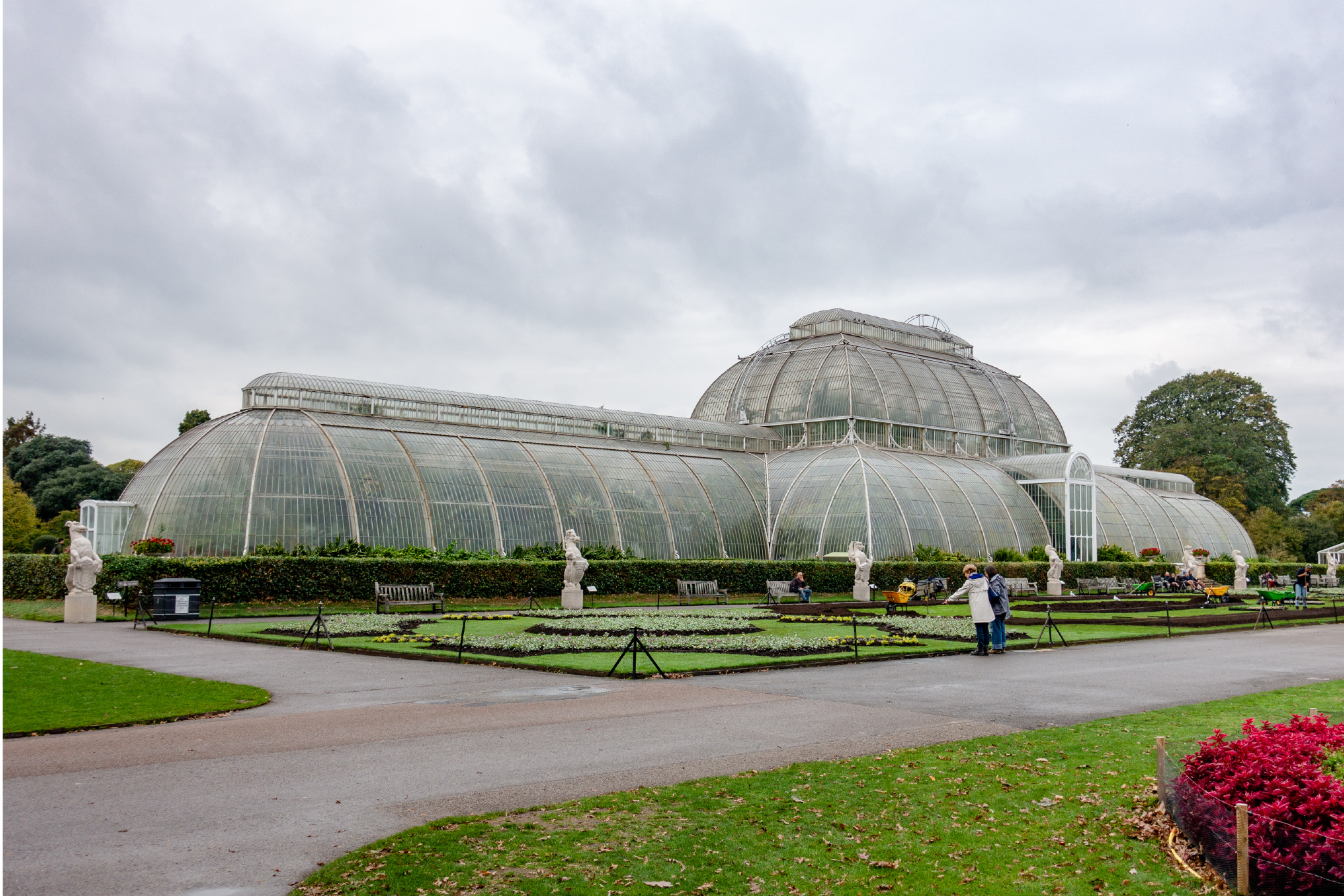 终于来到 kew gardens