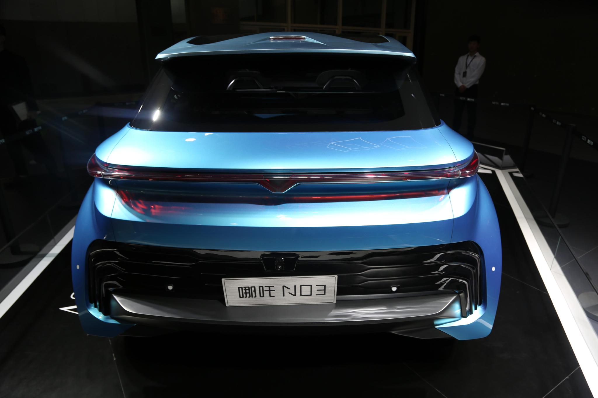 哪吒汽车n03合众新能源第二款量产车型广州国际车展首秀