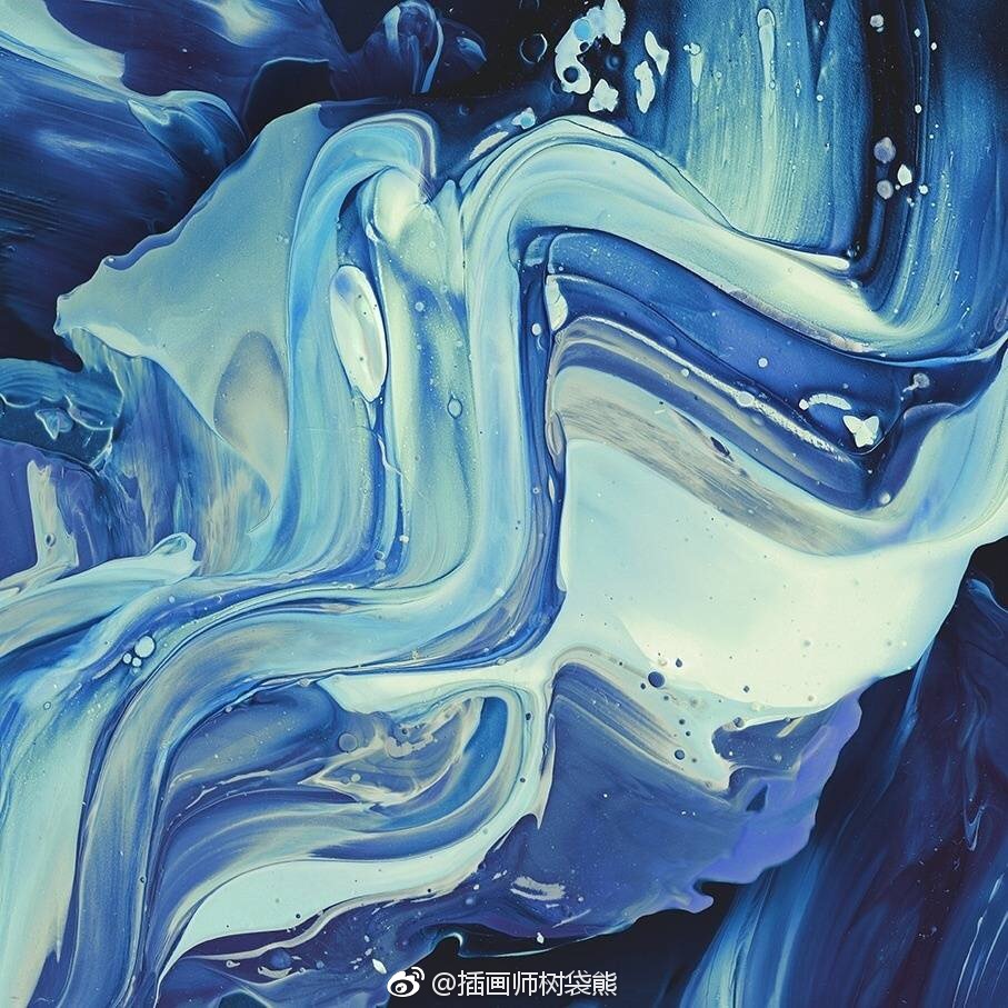 澳大利亚艺术家jackvanzet流动的色彩设计作品身兼创意总监和音乐