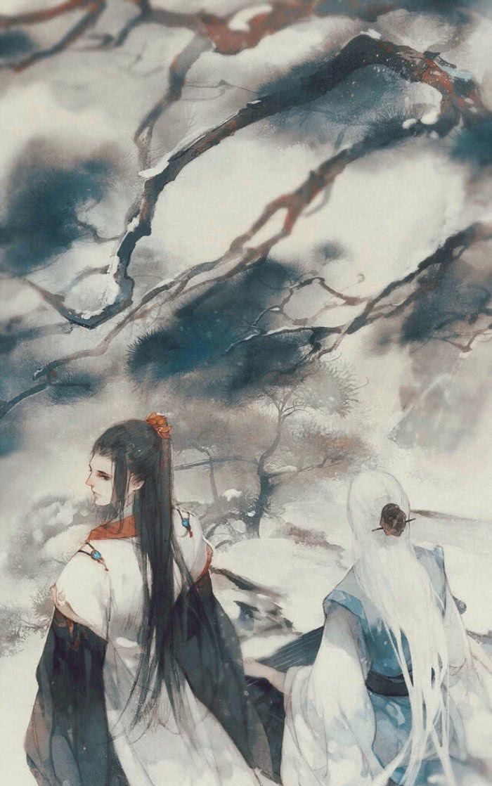 唯美古风才子佳人主题壁纸你是朱砂痣也是白月光