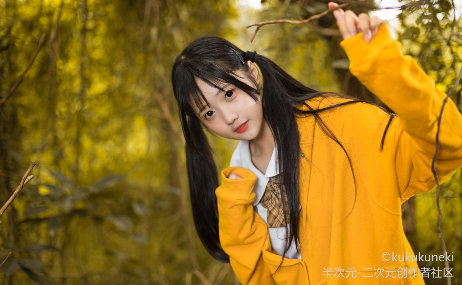 cos: jk制服 做你心中永远的双马尾少女