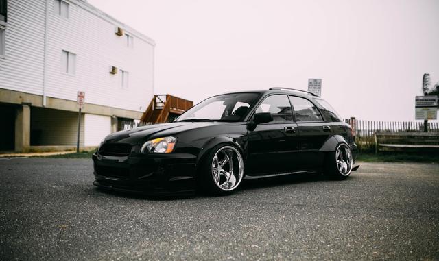 瓦罐也疯狂2005年斯巴鲁翼豹wagon改装案例