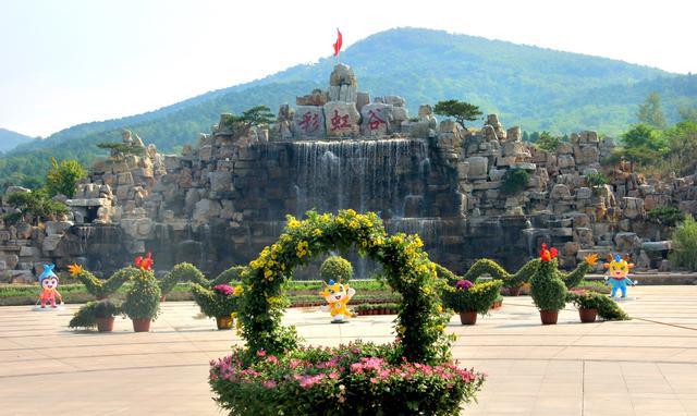 沂水彩虹谷千盆菊花给你不一样的视觉体验