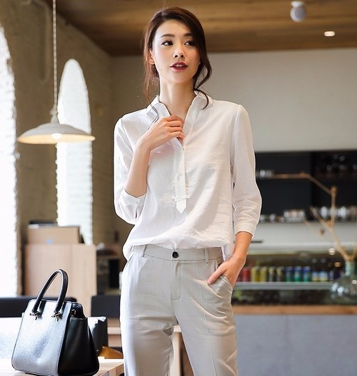 如何搭配衬衫好看不呆板 气质白衬衫搭配显魅力