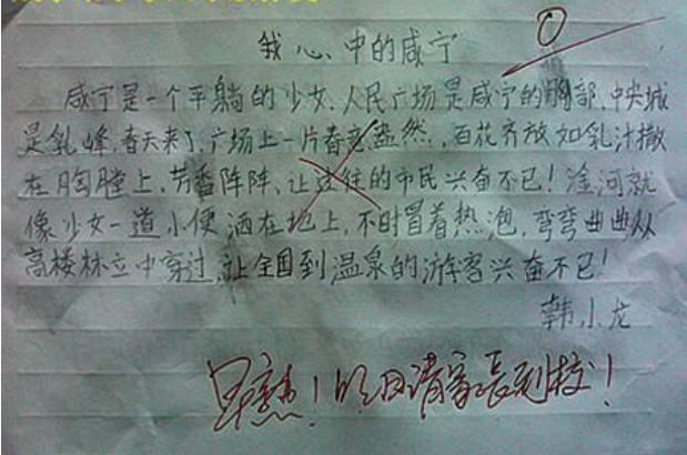 看完小学生零分作文,再看满分作文,简直哭笑不得!个个是段子手